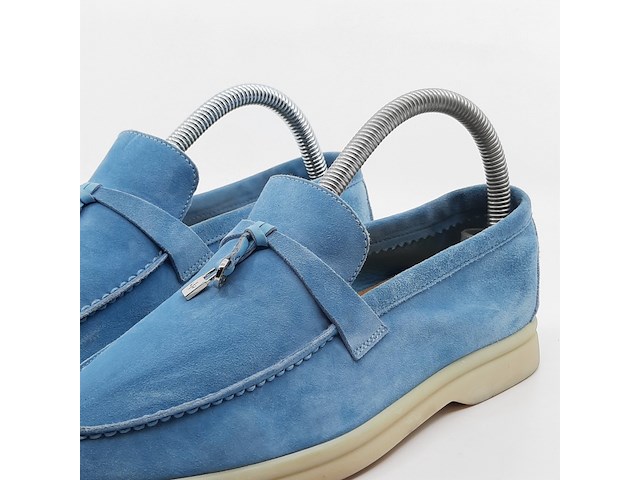 :paar instappers, maat 38,5, loro piana, summer walk l62197 - afbeelding 5 van  11