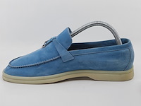 :paar instappers, maat 38,5, loro piana, summer walk l62197 - afbeelding 7 van  11