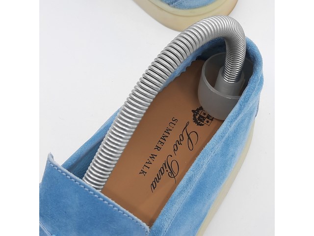 :paar instappers, maat 38,5, loro piana, summer walk l62197 - afbeelding 8 van  11