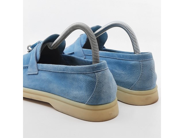 :paar instappers, maat 38,5, loro piana, summer walk l62197 - afbeelding 9 van  11