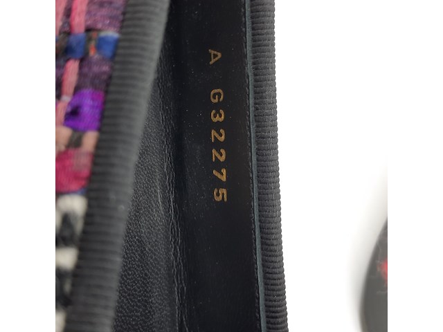 Paar instappers, maat 39, chanel, g32275 - afbeelding 2 van  13