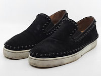 Paar instappers, maat 43,5, loubouti, louis flat calf - afbeelding 1 van  12