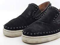 Paar instappers, maat 43,5, loubouti, louis flat calf - afbeelding 5 van  12