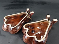 Paar jaren 50/60 franse vallauris-keramiek wandlampen - afbeelding 5 van  5