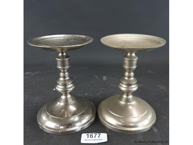 Paar (kaars)plateaux - afbeelding 1 van  5