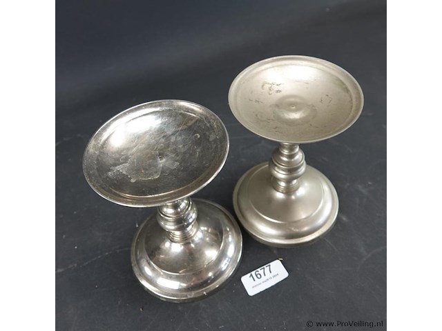 Paar (kaars)plateaux - afbeelding 3 van  5