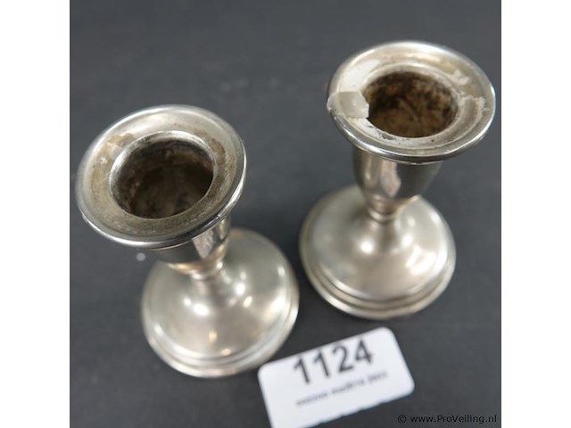 Paar kandelaren - afbeelding 3 van  5