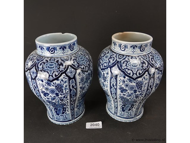 Paar kastvazen - afbeelding 2 van  5