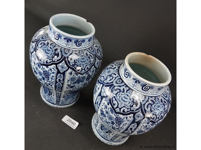 Paar kastvazen - afbeelding 3 van  5