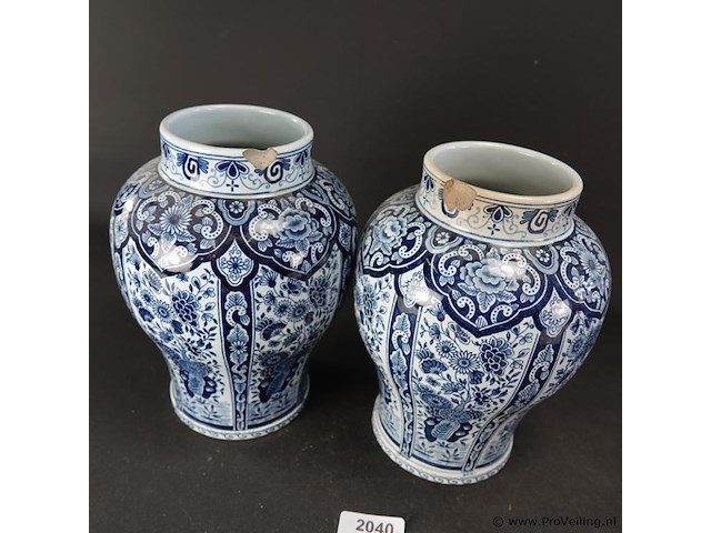 Paar kastvazen - afbeelding 4 van  5