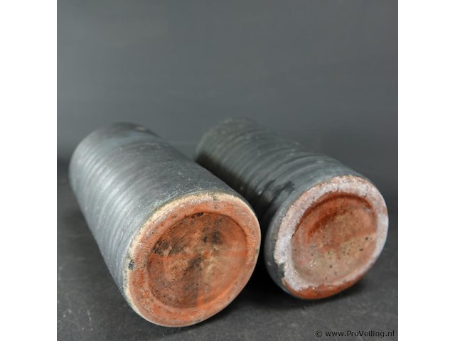 Paar keramieken vazen - afbeelding 5 van  5