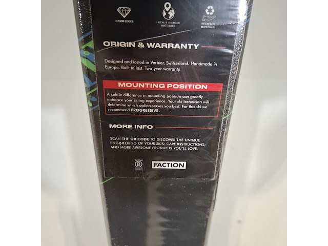 Paar kinder skilatten, faction, prodigy 1g - afbeelding 3 van  6