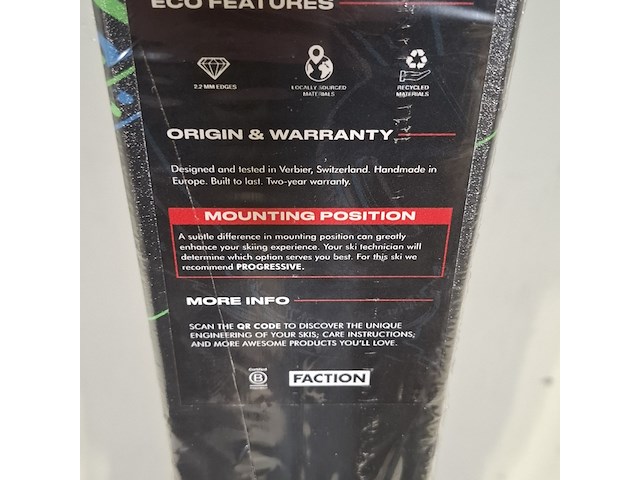 Paar kinder skilatten, faction, prodigy 1g - afbeelding 3 van  6