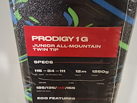 Paar kinder skilatten, faction, prodigy 1g - afbeelding 2 van  6