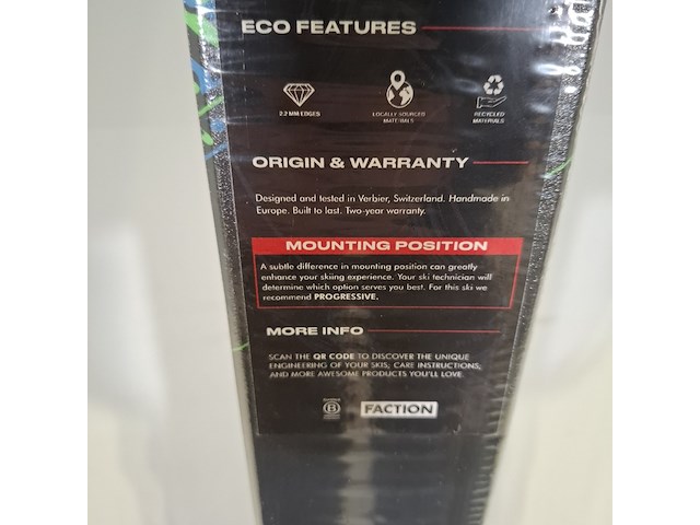 Paar kinder skilatten, faction, prodigy 1g - afbeelding 3 van  6