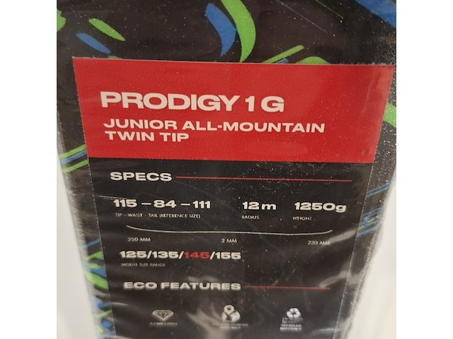 Paar kinder skilatten, faction, prodigy 1g - afbeelding 2 van  6