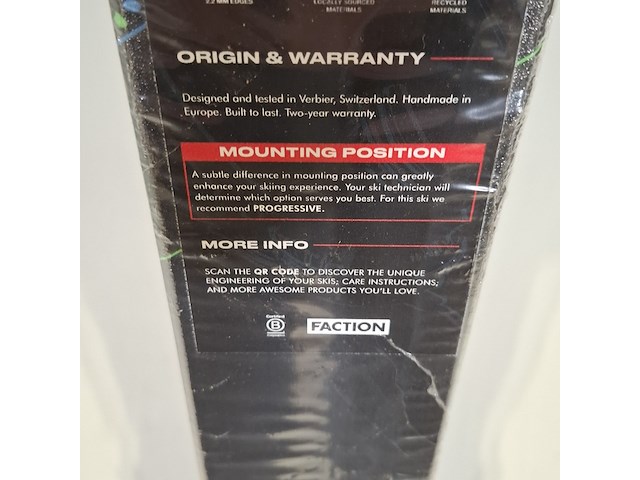 Paar kinder skilatten, faction, prodigy 1g - afbeelding 3 van  6