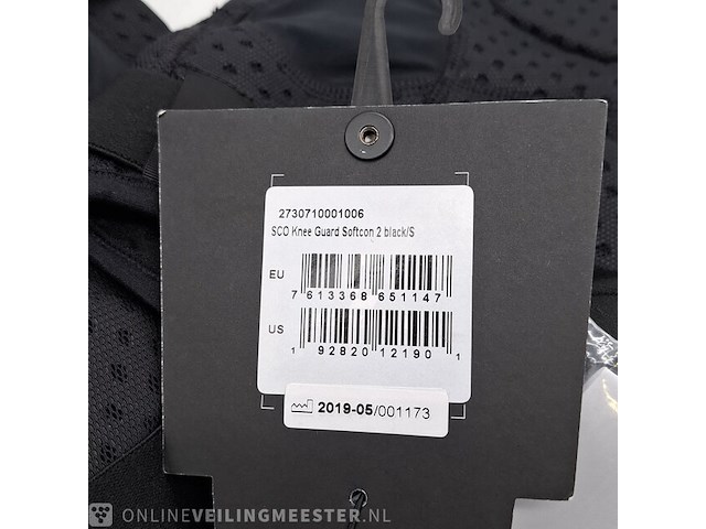 Paar kniebeschermers, maat s, scott, d30 motor/wintersport - afbeelding 7 van  9