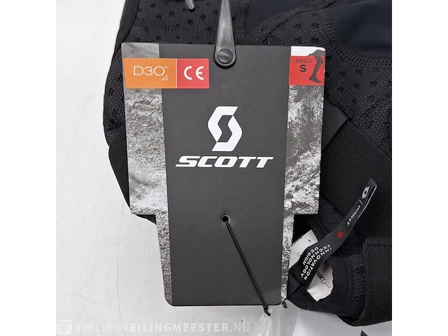 Paar kniebeschermers, maat s, scott, d30 motor/wintersport - afbeelding 6 van  9