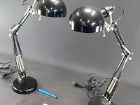 Paar multi verstelbare tafel/bureaulampen - afbeelding 2 van  5