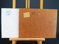 Paar olieverfschilderijen op board - afbeelding 5 van  5