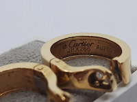 Paar oorclips, 18 karaats, cartier, love - afbeelding 2 van  12
