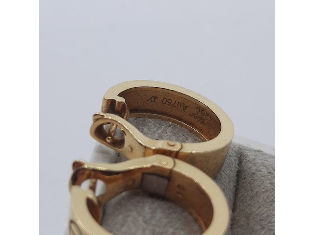 Paar oorclips, 18 karaats, cartier, love - afbeelding 11 van  12