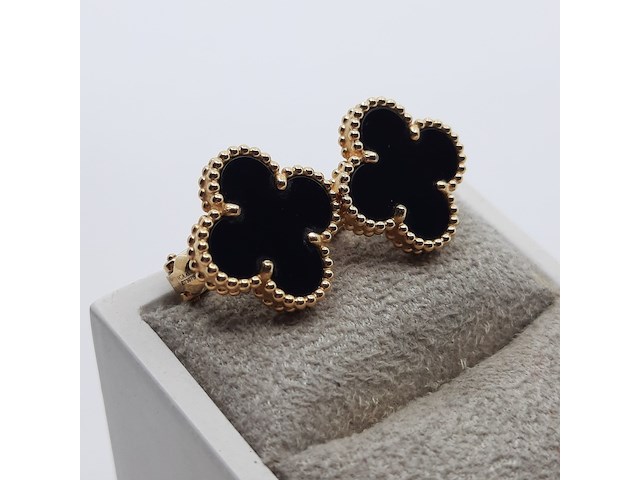 Paar oorclips, 18 karaats, van cleef en arpels - afbeelding 2 van  9