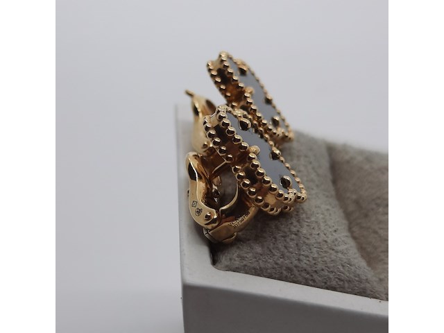 Paar oorclips, 18 karaats, van cleef en arpels - afbeelding 3 van  9