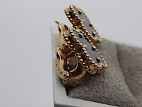 Paar oorclips, 18 karaats, van cleef en arpels - afbeelding 3 van  9