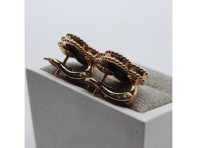 Paar oorclips, 18 karaats, van cleef en arpels - afbeelding 4 van  9
