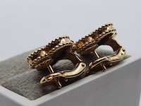 Paar oorclips, 18 karaats, van cleef en arpels - afbeelding 5 van  9