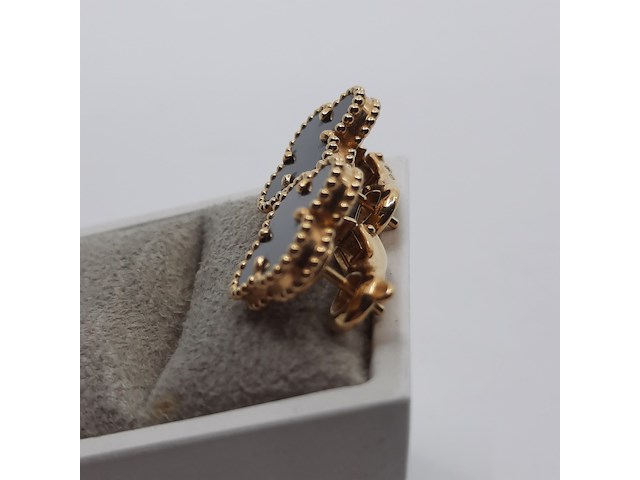 Paar oorclips, 18 karaats, van cleef en arpels - afbeelding 6 van  9