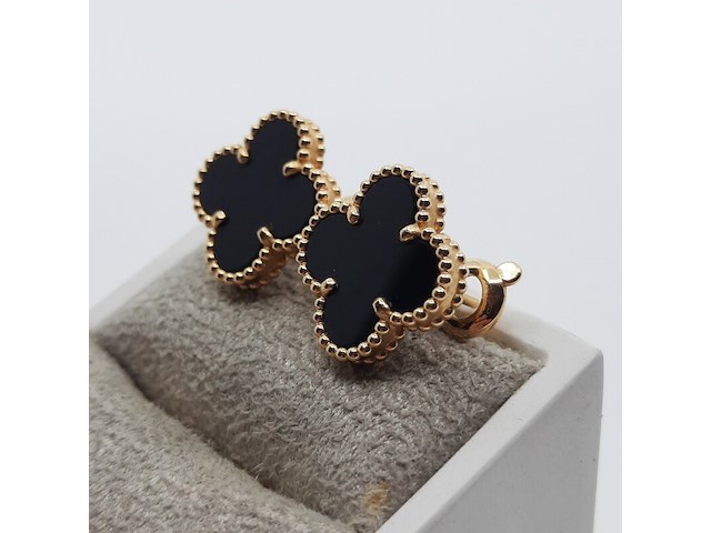 Paar oorclips, 18 karaats, van cleef en arpels - afbeelding 7 van  9