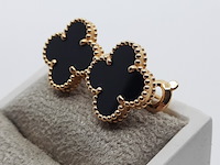 Paar oorclips, 18 karaats, van cleef en arpels - afbeelding 7 van  9