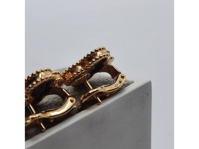 Paar oorclips, 18 karaats, van cleef en arpels - afbeelding 8 van  9