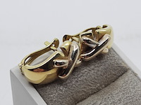 Paar oorclips, 18 karaats - afbeelding 2 van  7