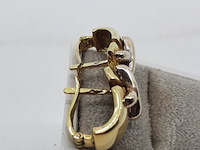 Paar oorclips, 18 karaats - afbeelding 3 van  7