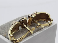 Paar oorclips, 18 karaats - afbeelding 5 van  7