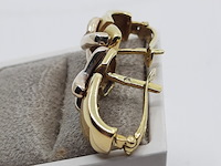 Paar oorclips, 18 karaats - afbeelding 6 van  7