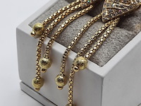 Paar oorclips, 18 karaats - afbeelding 12 van  12