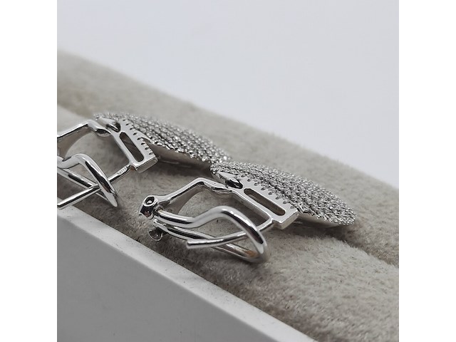 Paar oorhangers, 14 karaats - afbeelding 5 van  9