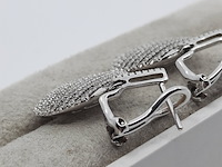 Paar oorhangers, 14 karaats - afbeelding 6 van  9