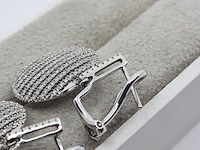 Paar oorhangers, 14 karaats - afbeelding 8 van  9