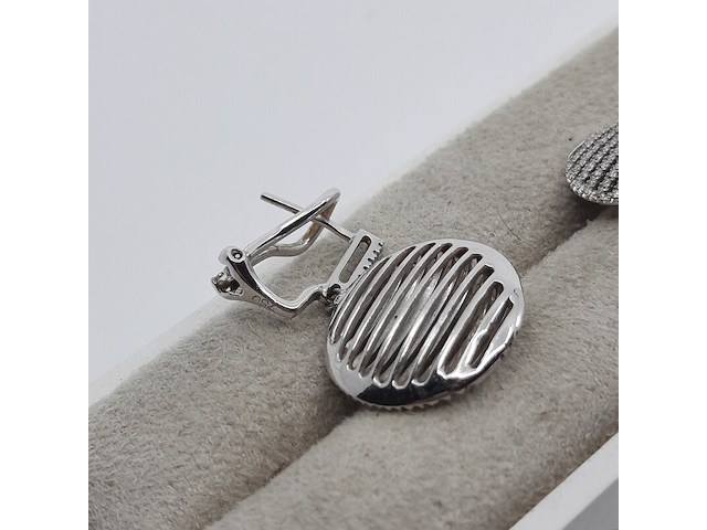 Paar oorhangers, 14 karaats - afbeelding 9 van  9