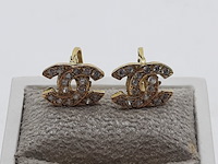 Paar oorstekers, 18 karaats - afbeelding 1 van  7