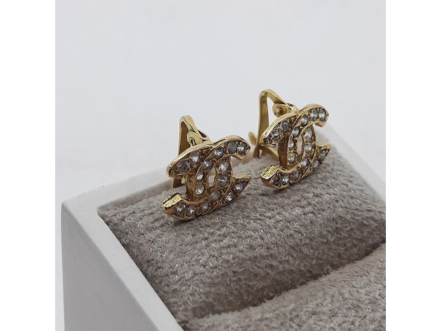 Paar oorstekers, 18 karaats - afbeelding 2 van  7
