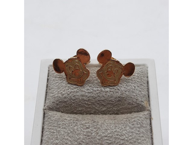 Paar oorstekers, 18 karaats - afbeelding 1 van  7