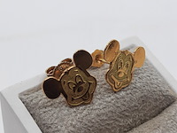 Paar oorstekers, 18 karaats - afbeelding 2 van  7