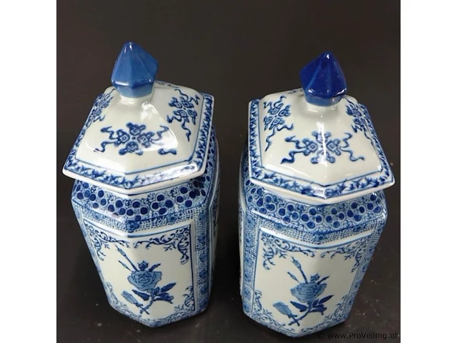 Paar oude chinese theepotten - afbeelding 4 van  8